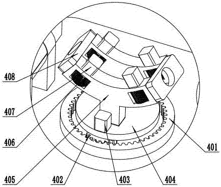 Cable installing robot