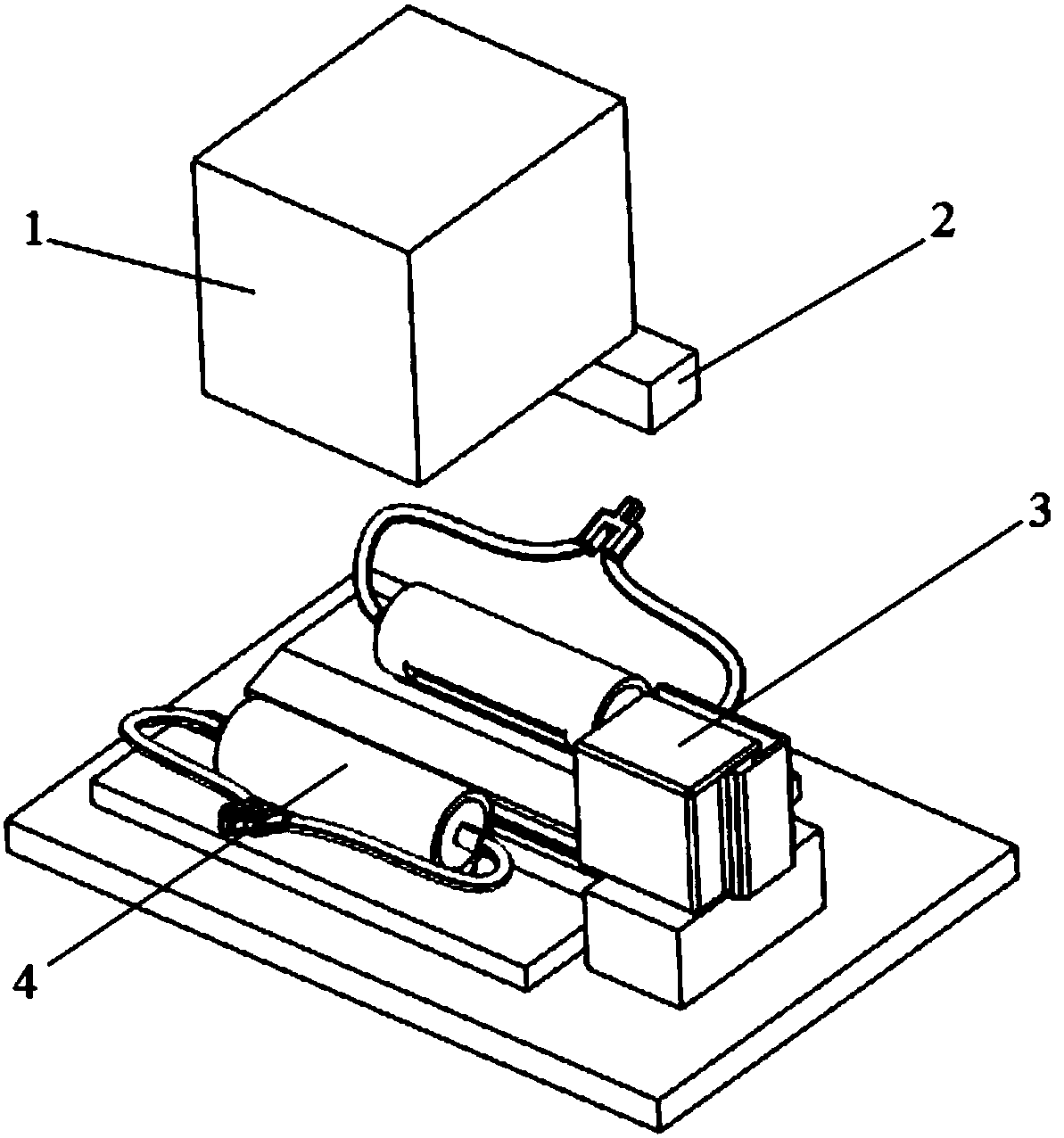 High-power laser welding system and method based on high-speed scanning galvanometer