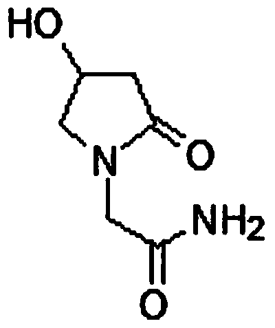 A method for preparing oxiracetam oral film by hot-melt extrusion