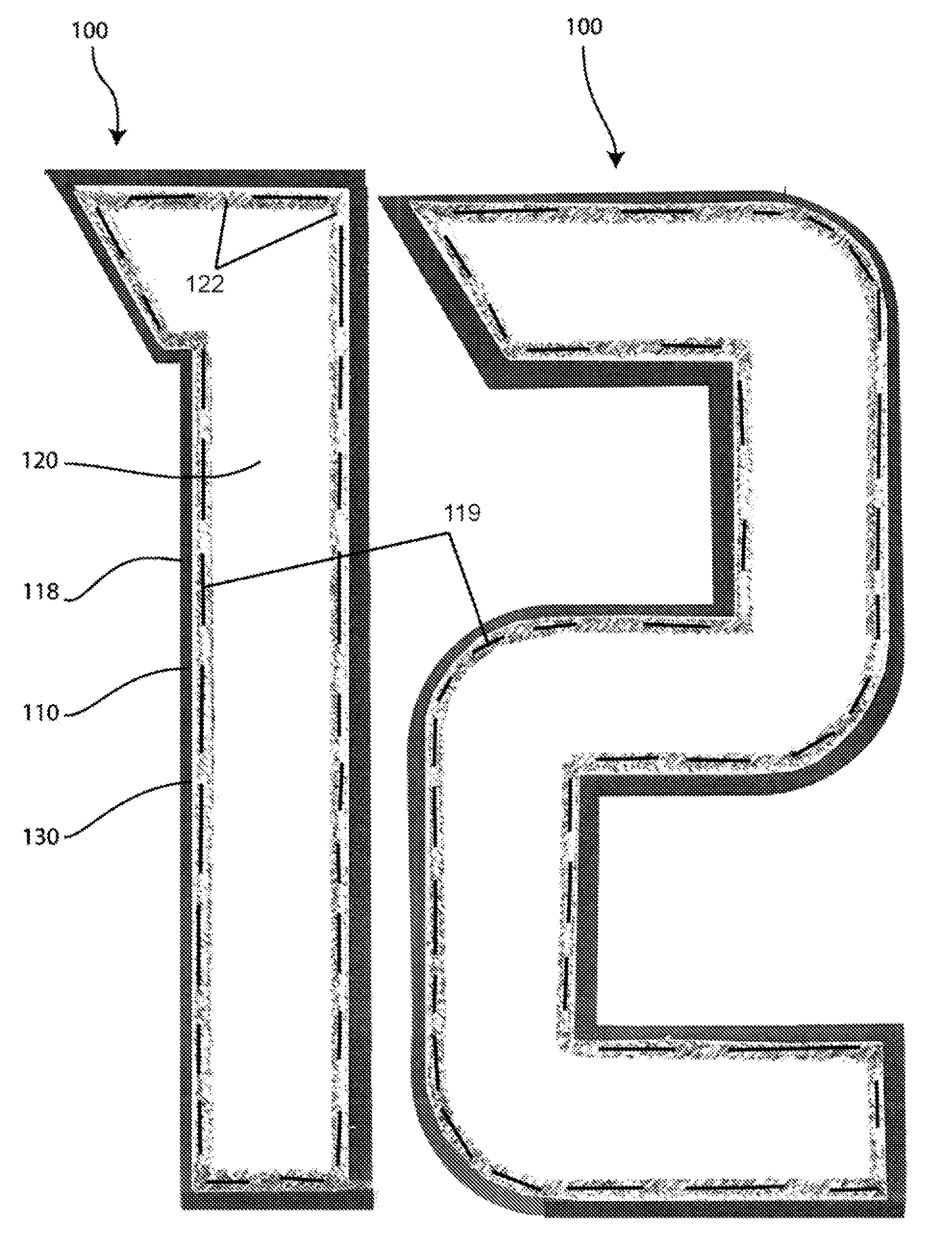 Heat sealed applique having adhesive coated perimeter