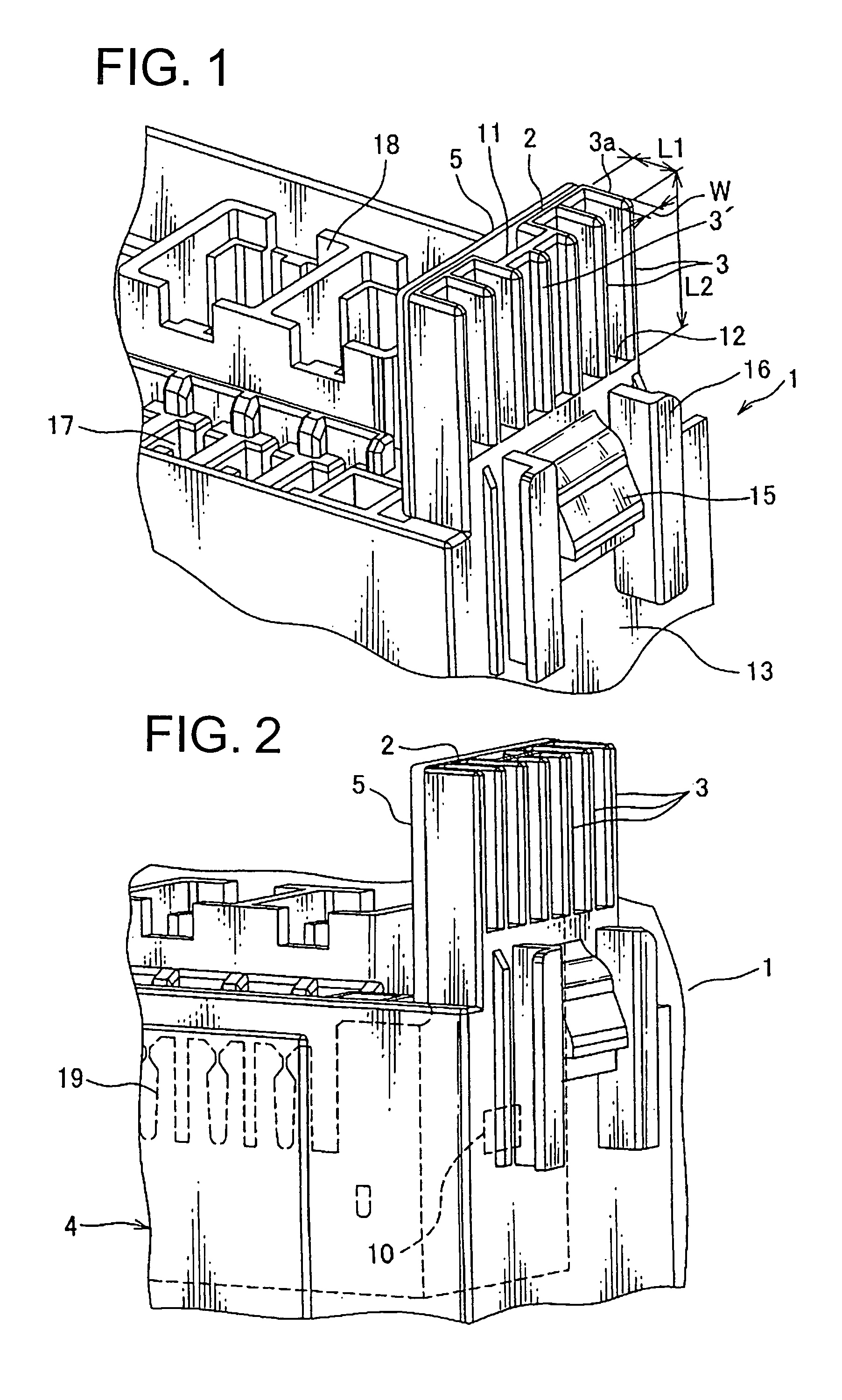 Rescue terminal structure