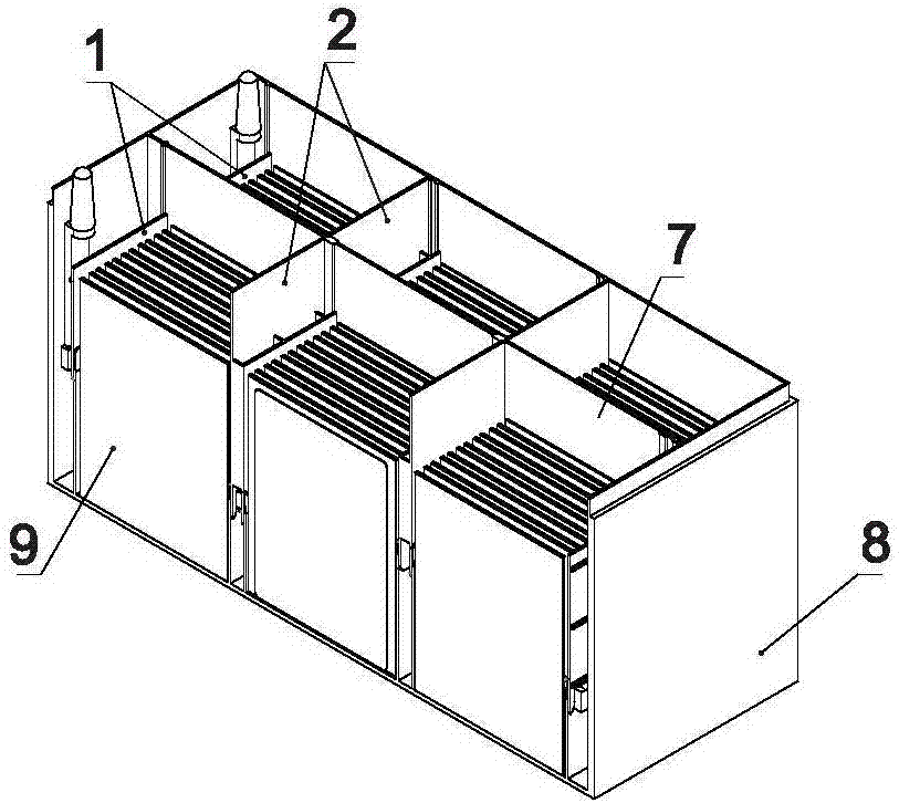 Bipolar lead-acid battery and electromobile employing same