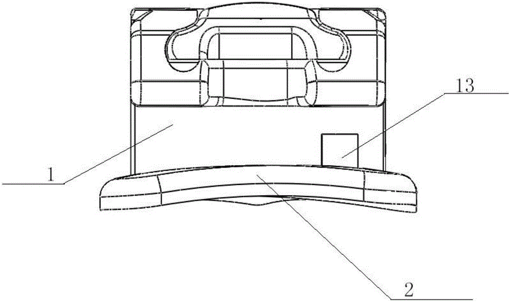 Dual-auxiliary-hole low-friction sliding self-ligating bracket