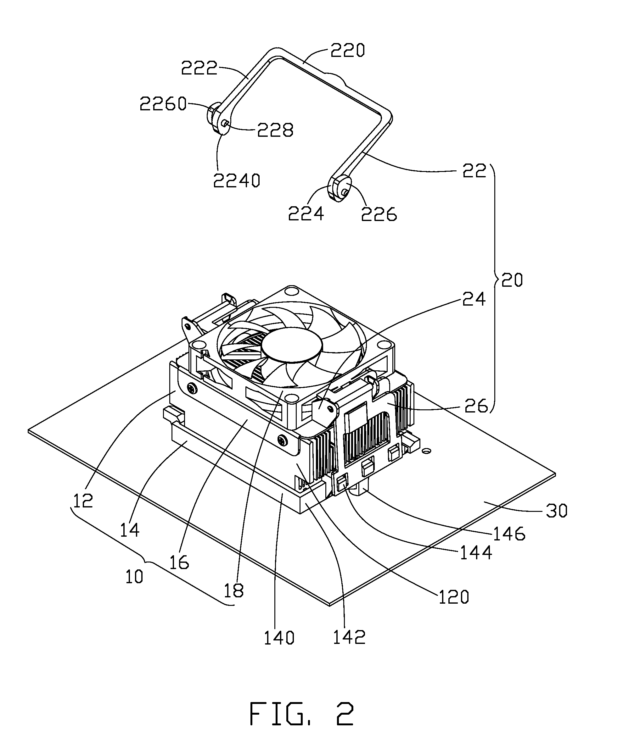 Heat dissipation assembly