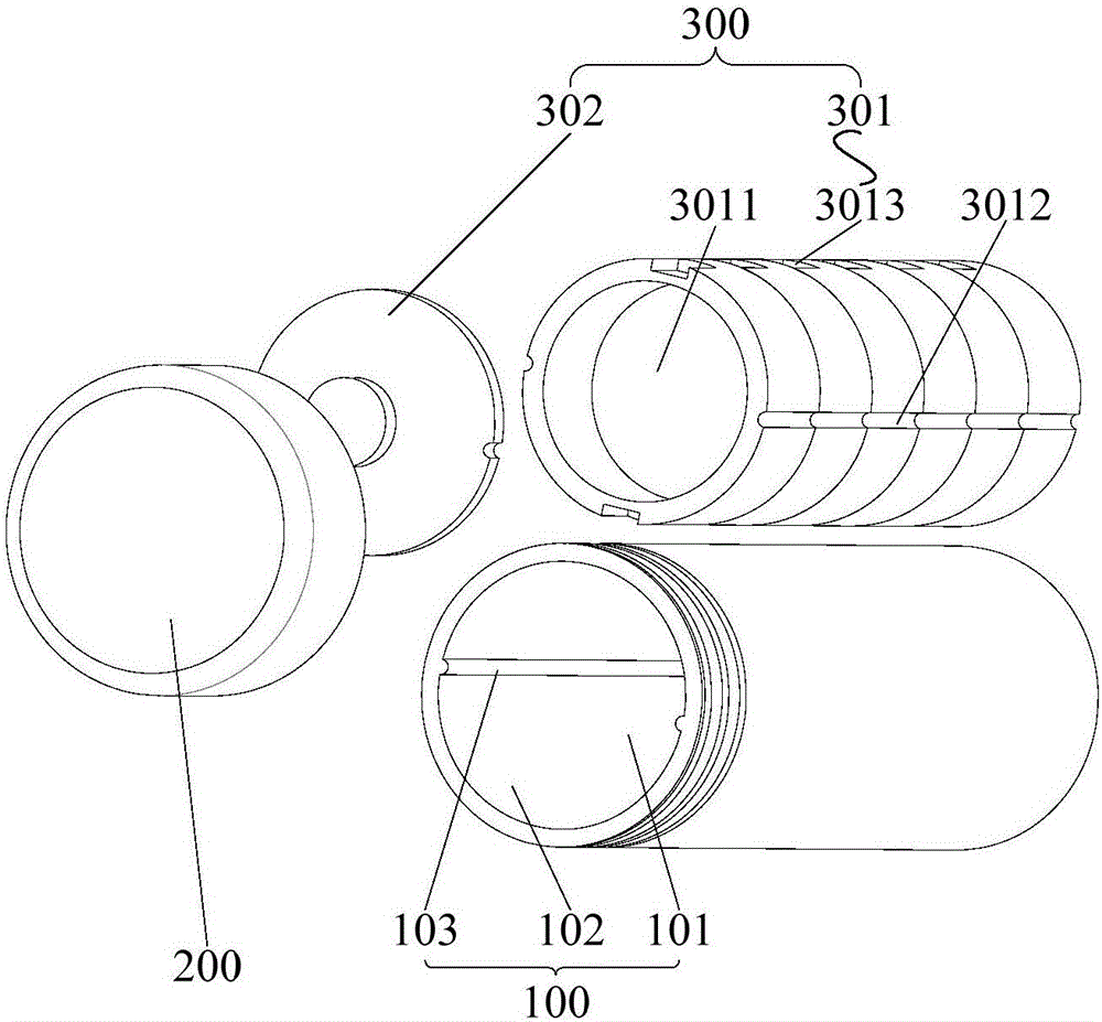 Sample storage device and sample system