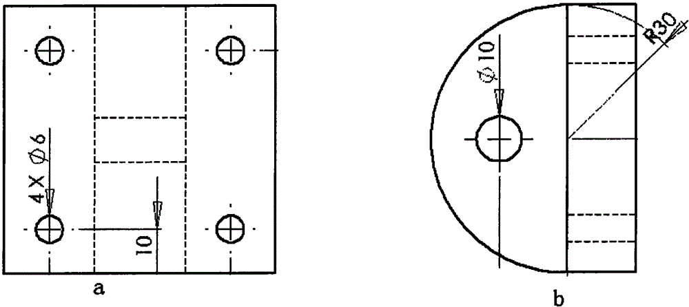 A composite material rudder surface load loading device