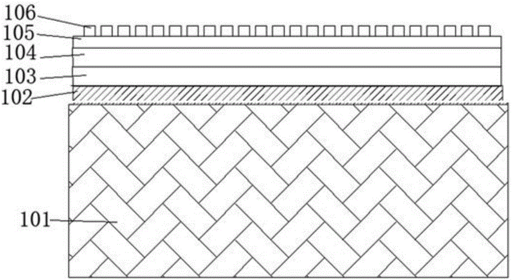 Manufacturing method for short wave UV LED chip having high reflection ohmic contact electrode