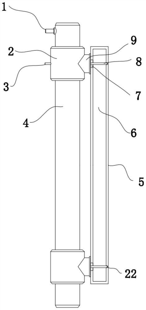 Architectural glass curtain wall