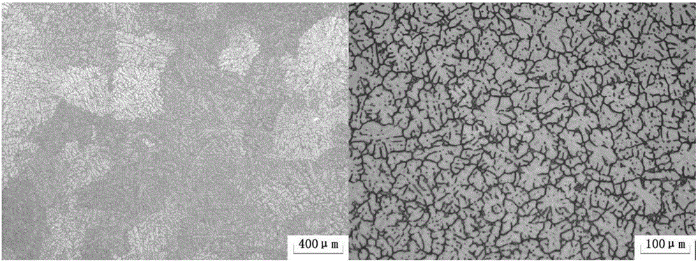 Semicontinuous casting device and method of aluminum alloy