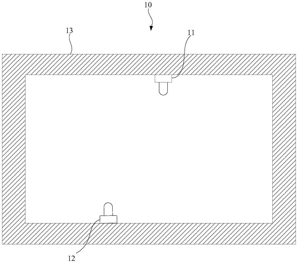 Photoelectric detector testing device and testing method