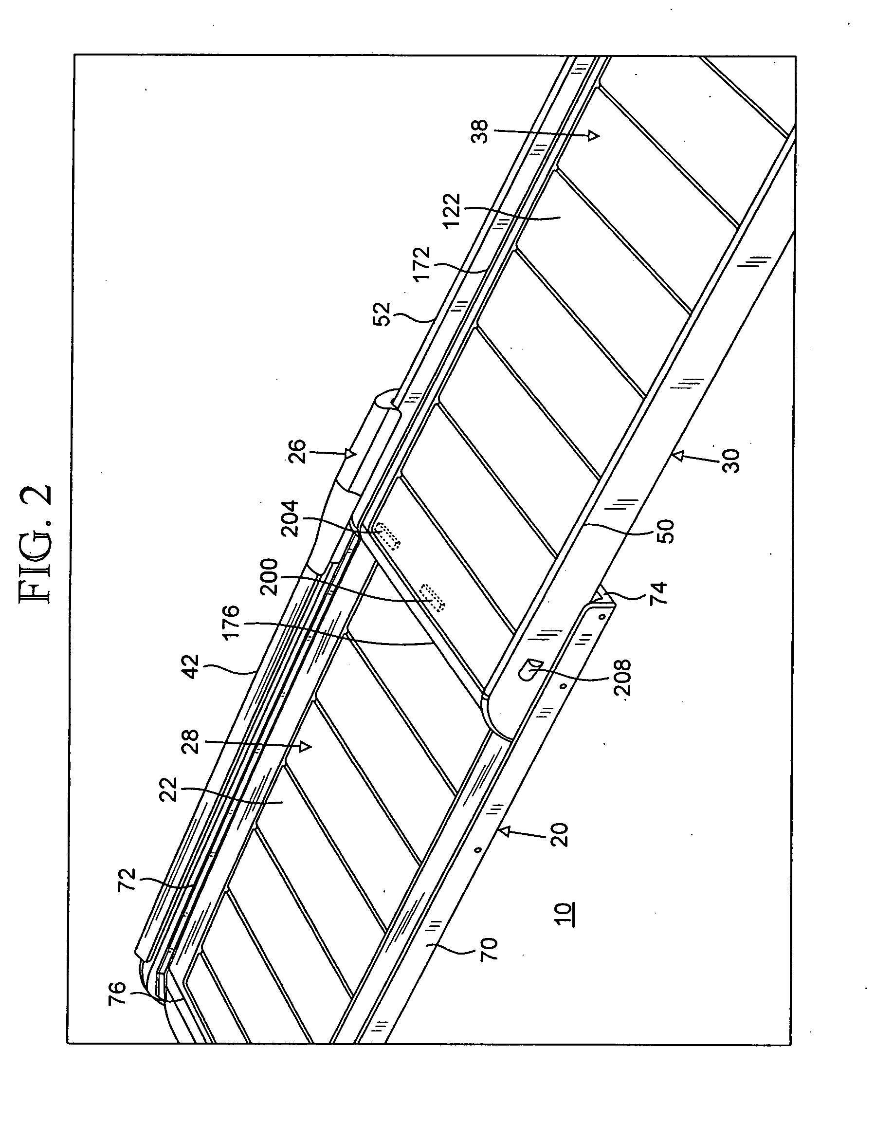 Telescoping ramp