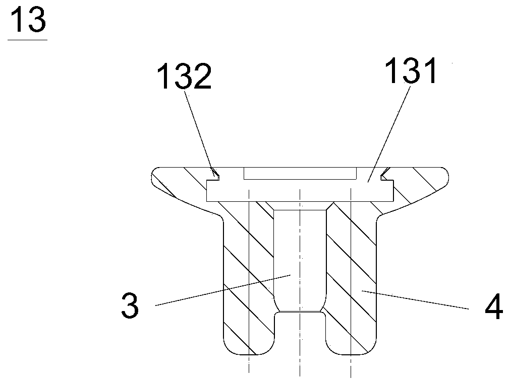 Glenoid cavity prosthesis and shoulder joint prosthesis applying same