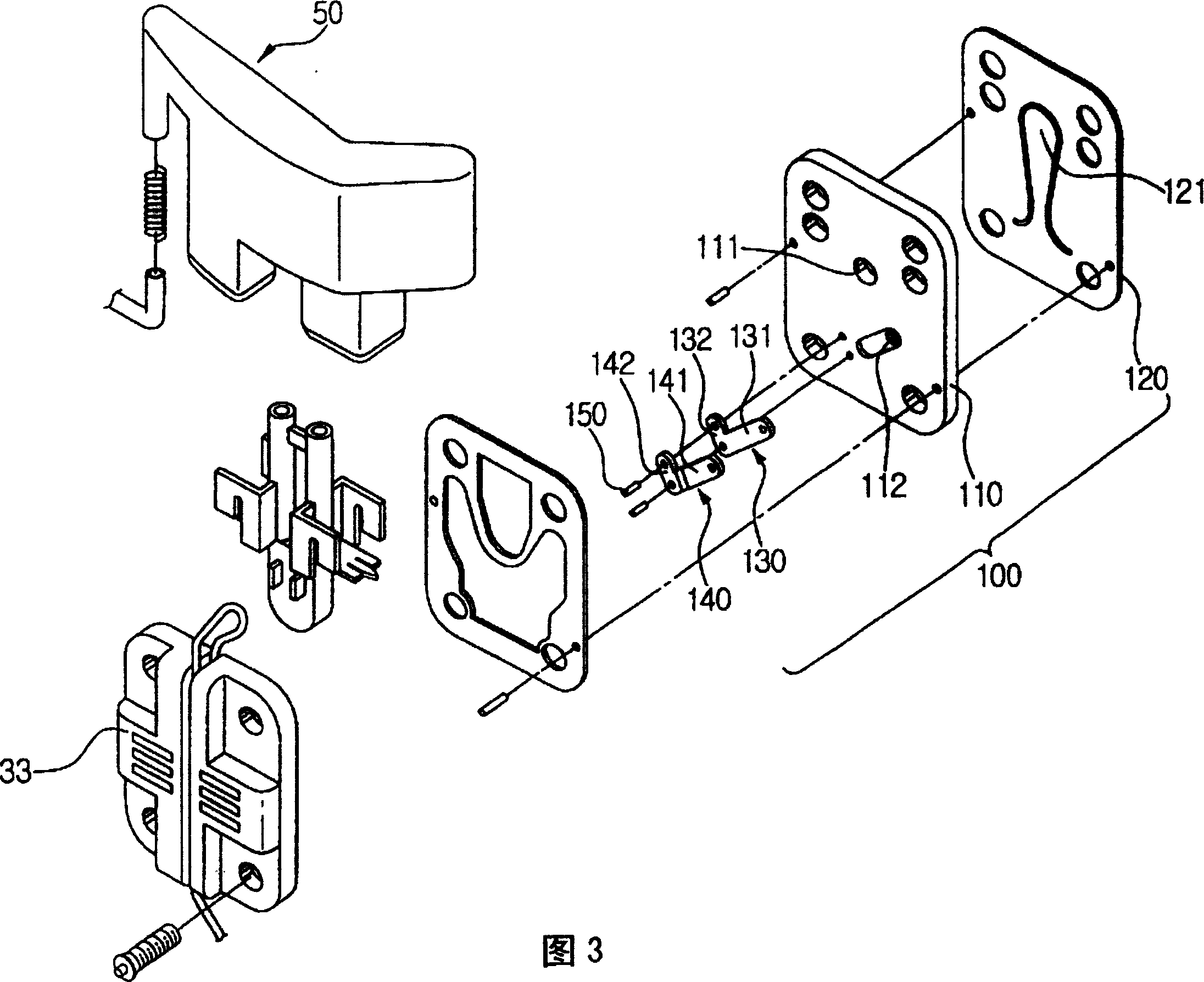 Valve assembly for compressor