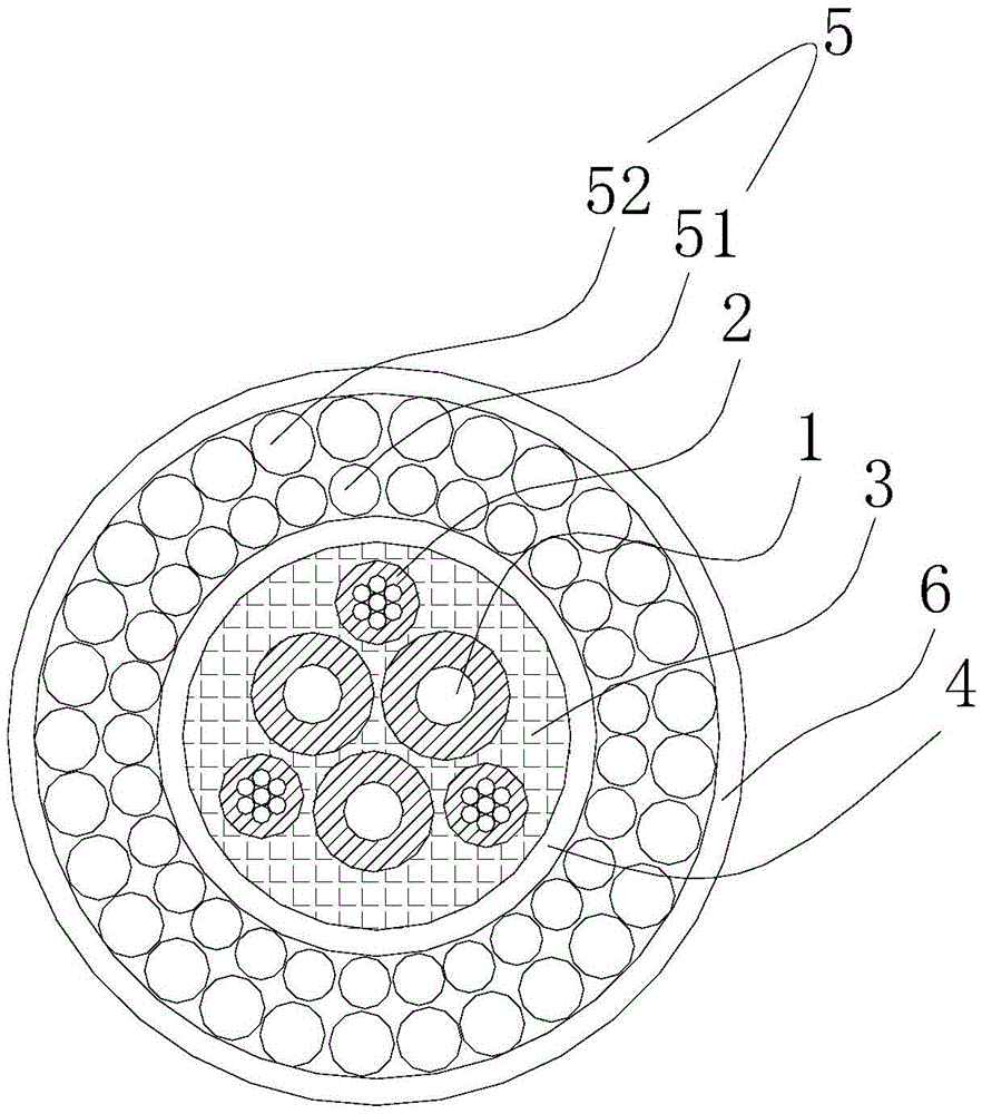 A high signal-to-noise ratio power cable