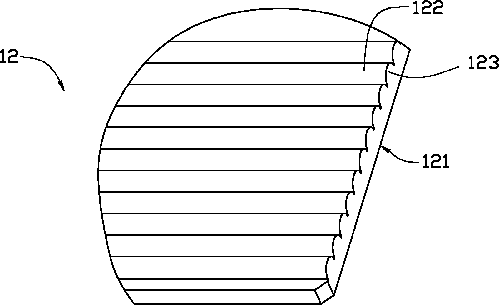 LED area light source device