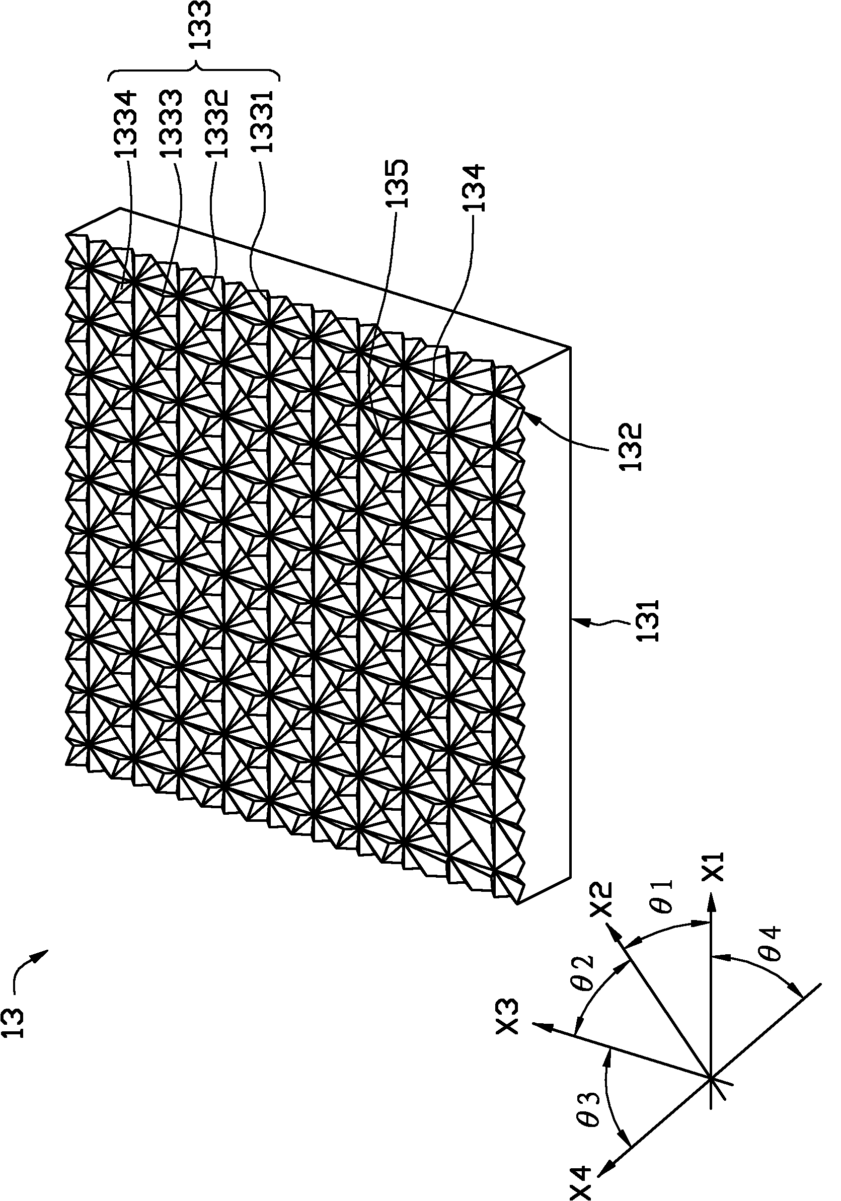 LED area light source device