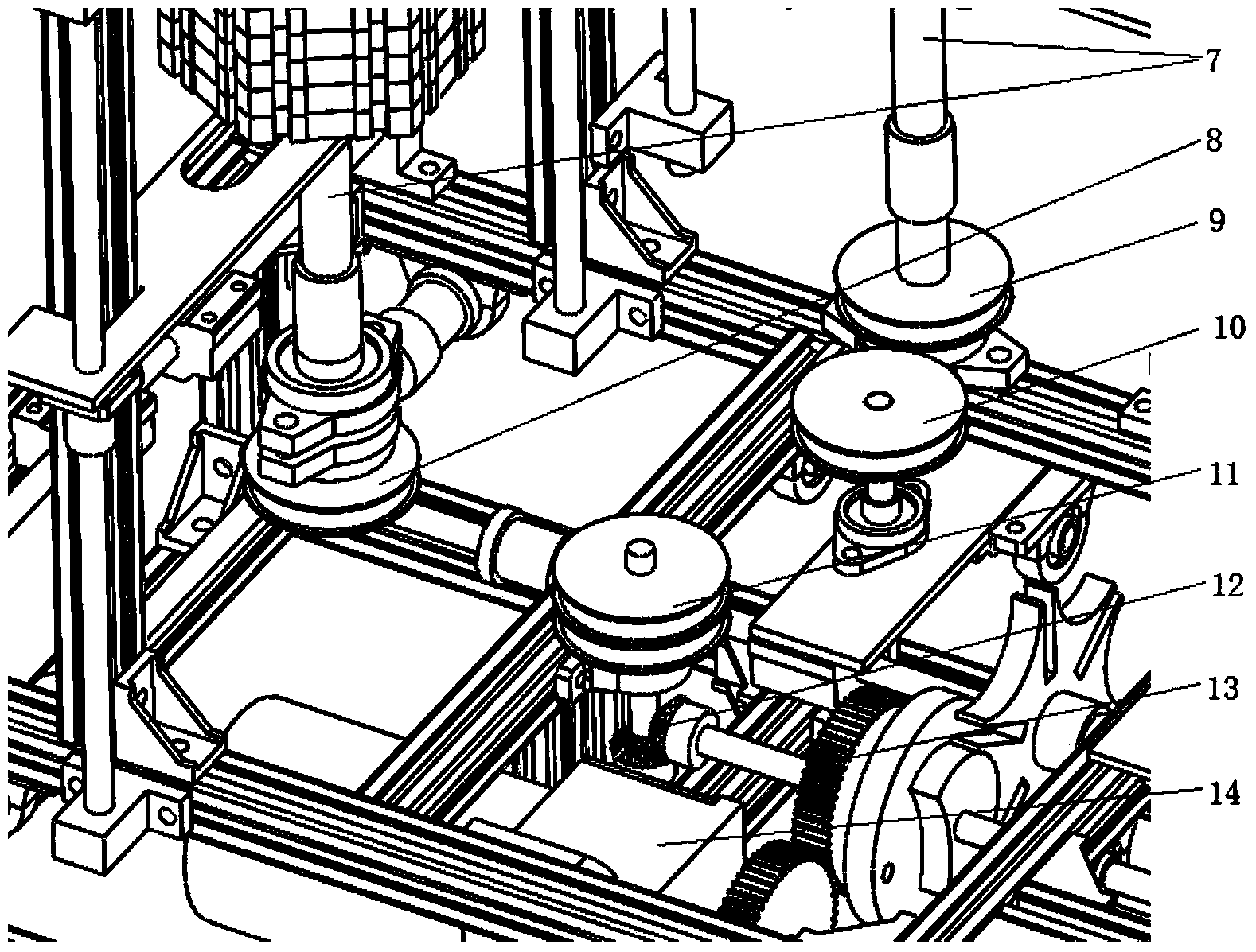 Cam experiment teaching aid