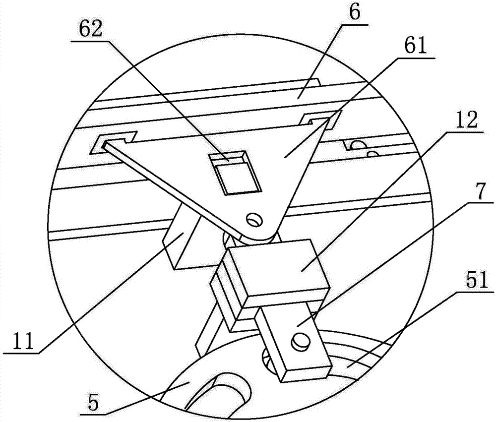 Welding positioning tool of battery box body of electric automobile