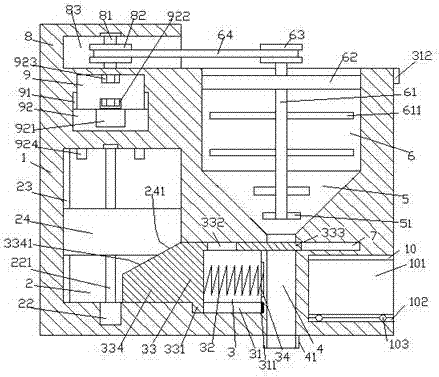 Agricultural machine for fertilization