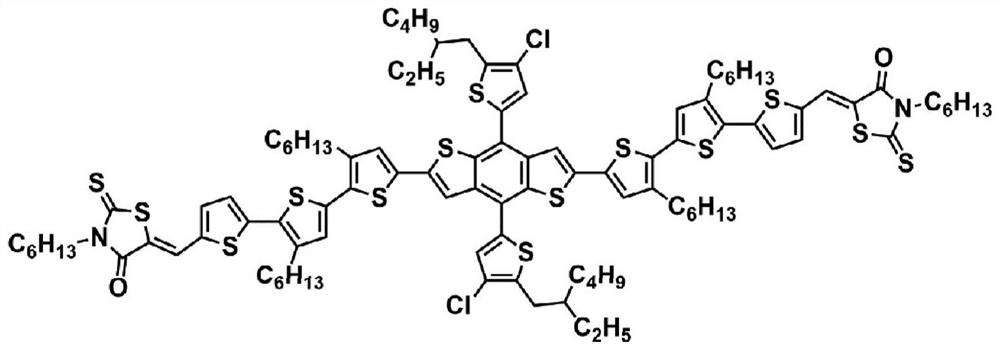 A locally asymmetric small-molecule acceptor material with terminal groups and its application in all-small-molecule organic solar cells