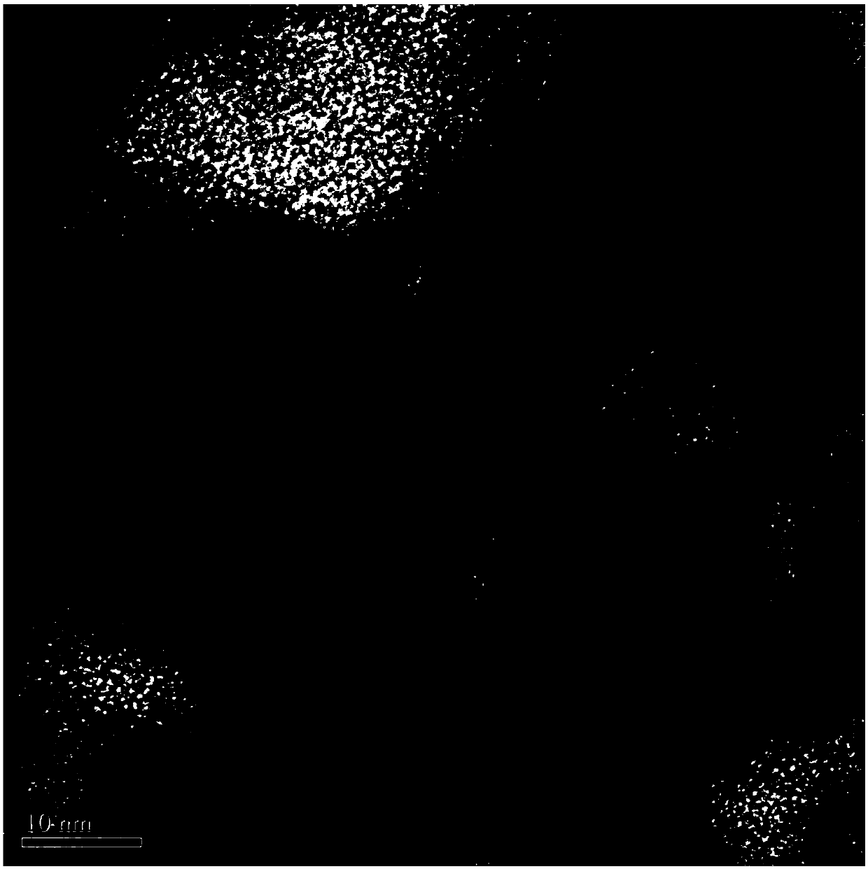 Mesoporous titania-silica oxide composite material, preparation method therefor and application of mesoporous titania-silica oxide composite material