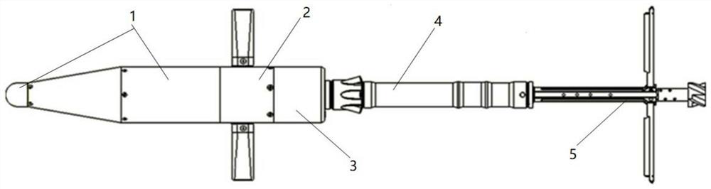 Laser beam-driving guided missile launched by 40 mm rocket launcher