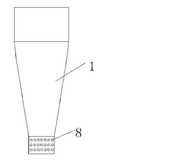 Sponge cadmium filtering and feeding device and sponge cadmium filtering and feeding method