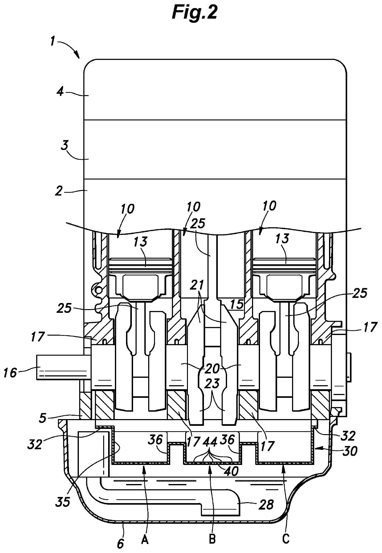 Baffle plate for oil pan