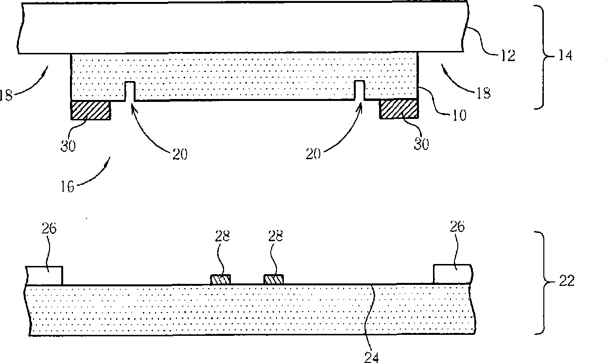 Wafer stage package cutting method protecting connection pad