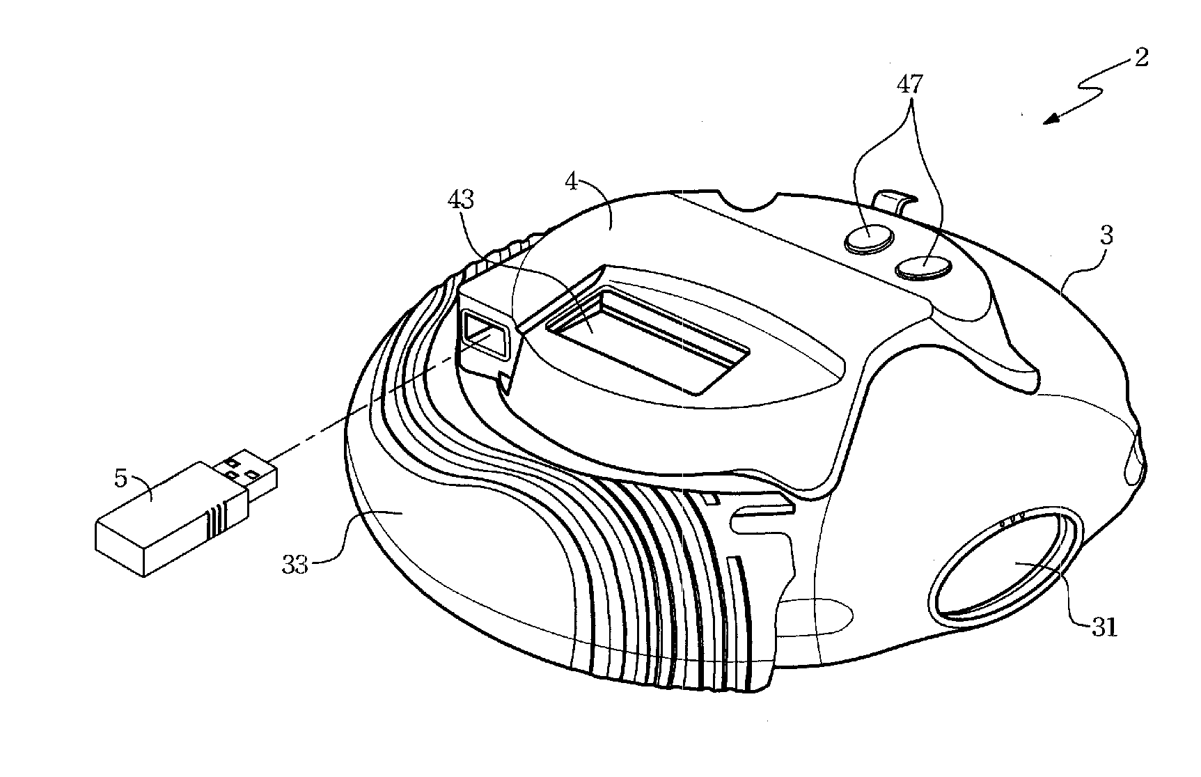 Dose inhalation monitor