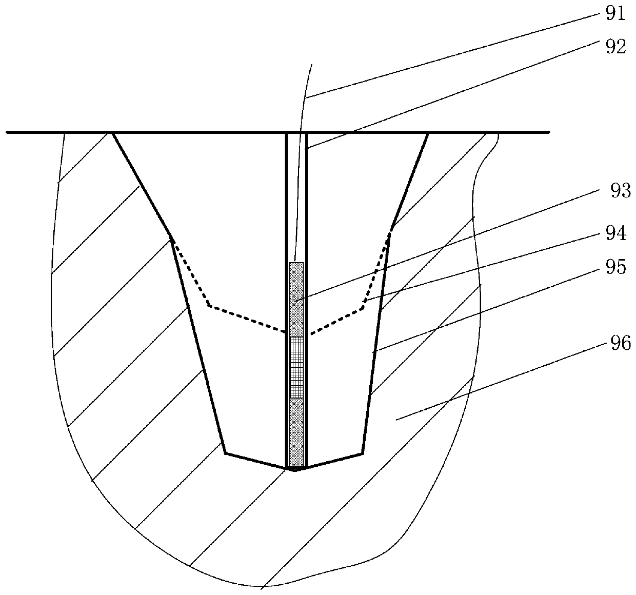 Sublevel interval charging explosion flame-proof in confined space and delayed detonation device and method