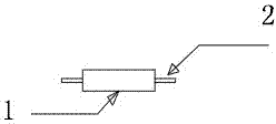 Structure capable of avoiding cold solder joint of elements and method thereof