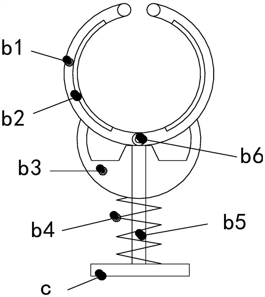 An anti-misplacement storage bracket for flat ground rods