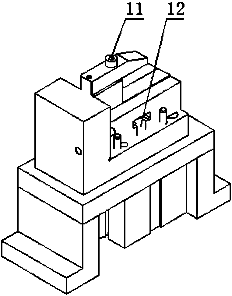 Locating and mounting device with quick workpiece replacing function