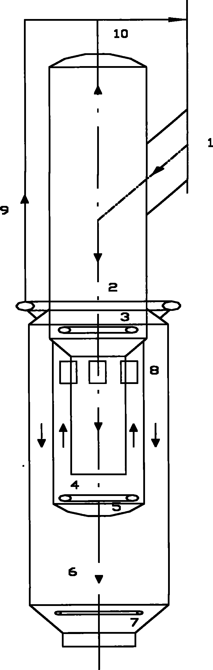 Equipment and method for degassing regenerated catalyst