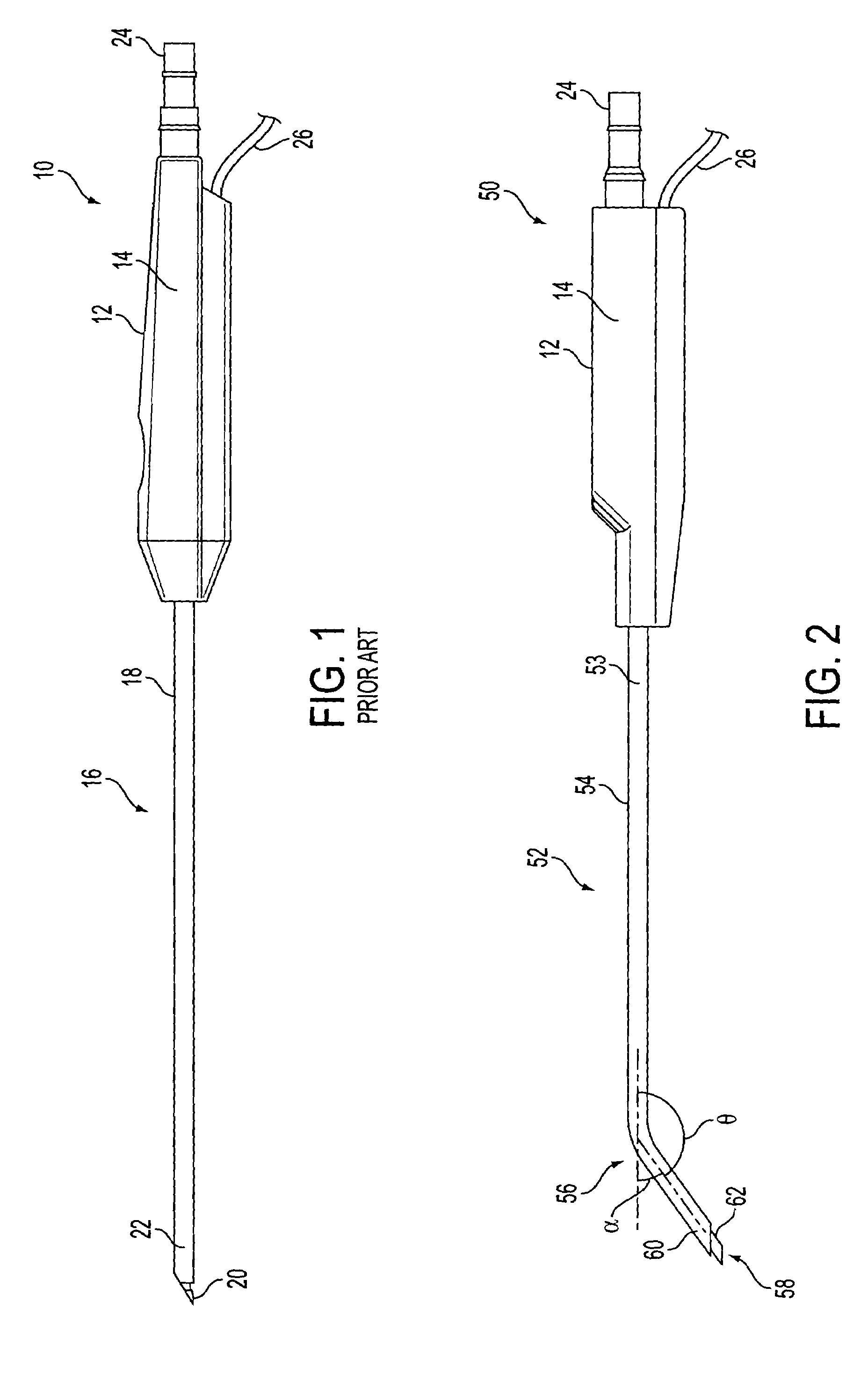 Beveled tonsil suction cautery dissector