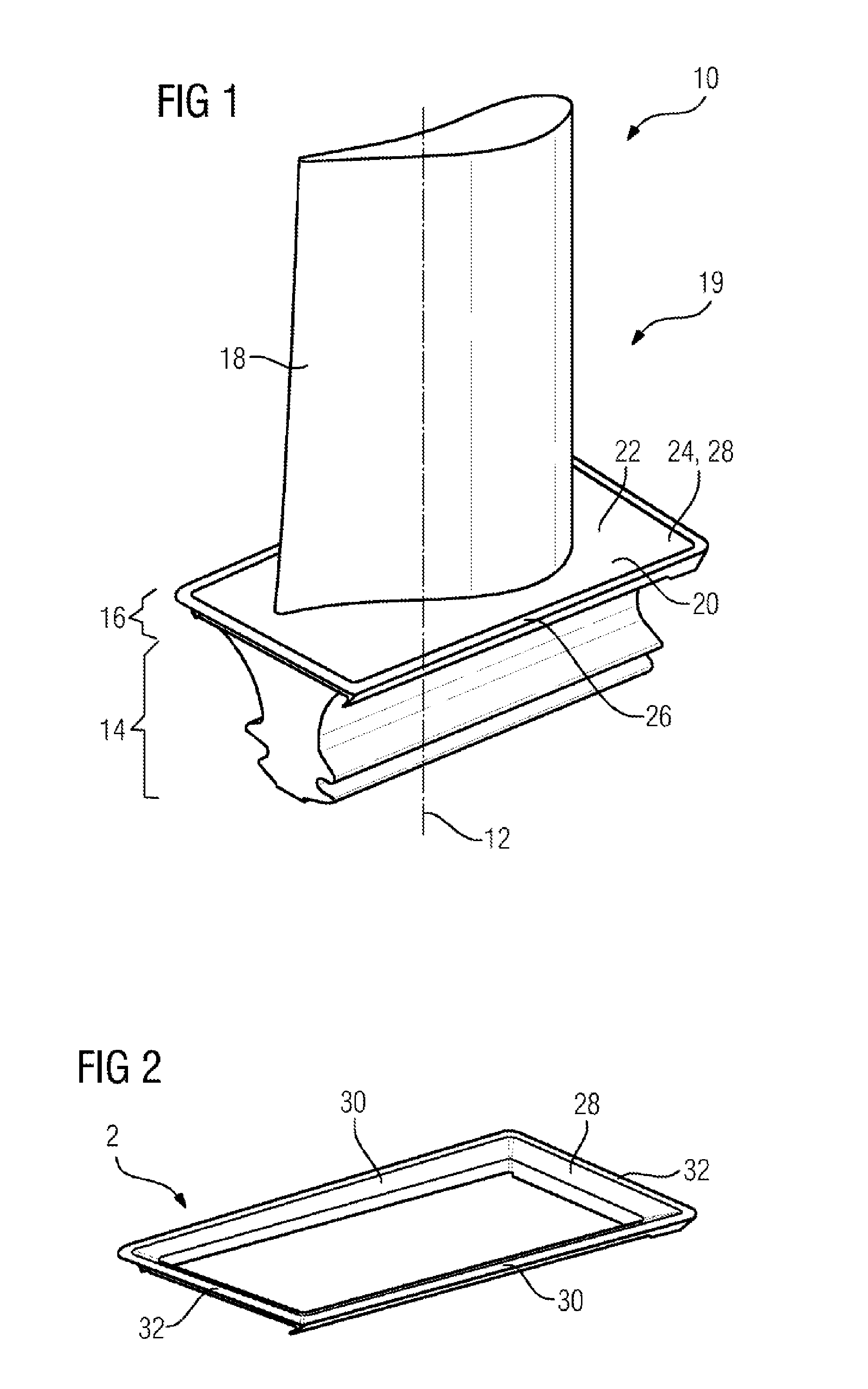 Turbine blade and associated method for producing a turbine blade