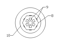 Omnibearing LED bulb lamp