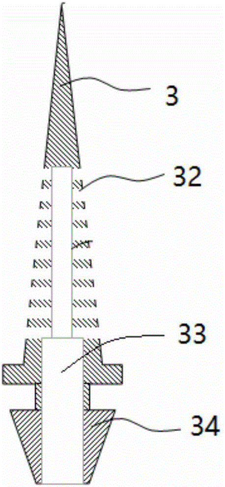 Orange juice squeezing device