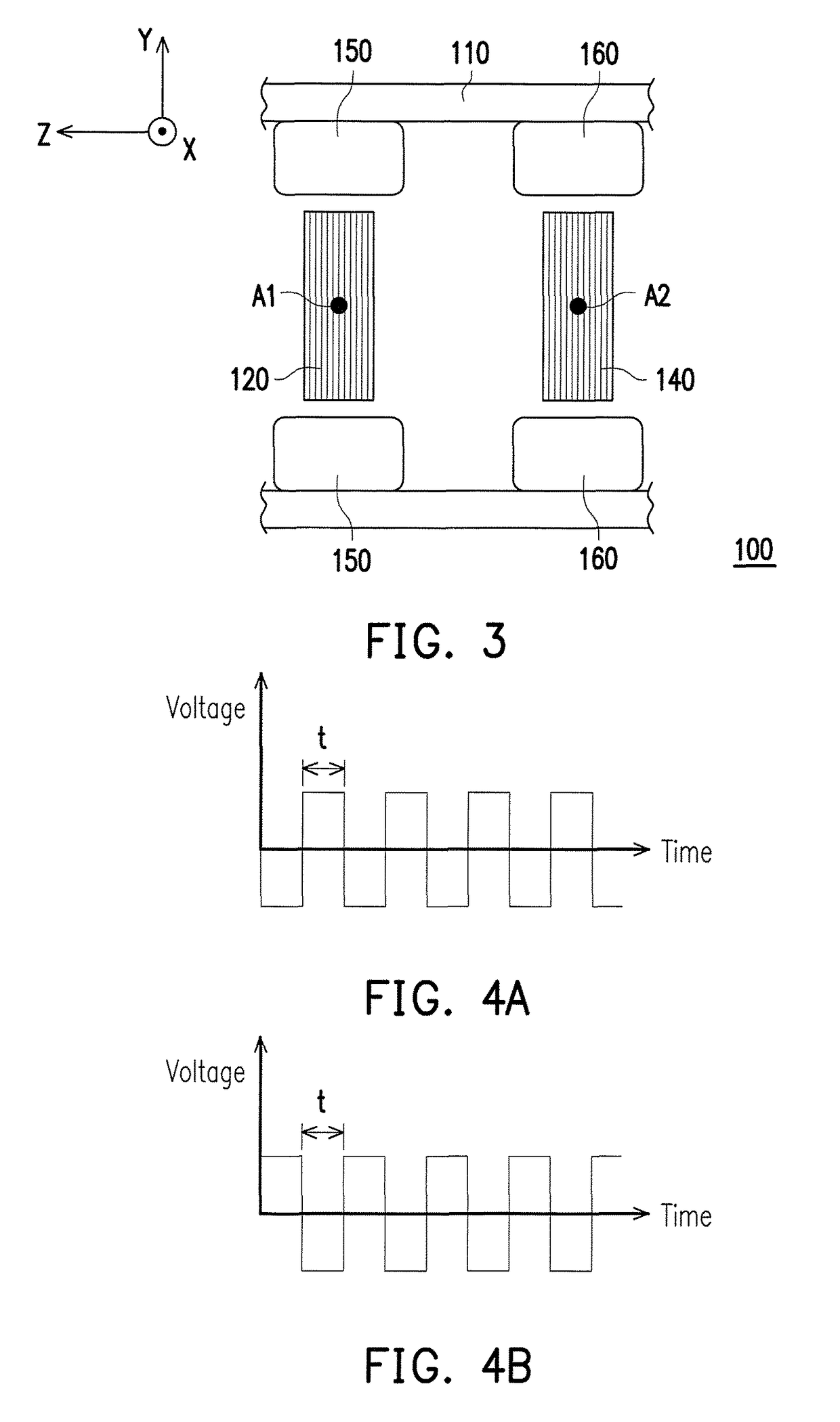 Oscillating lens module and projector