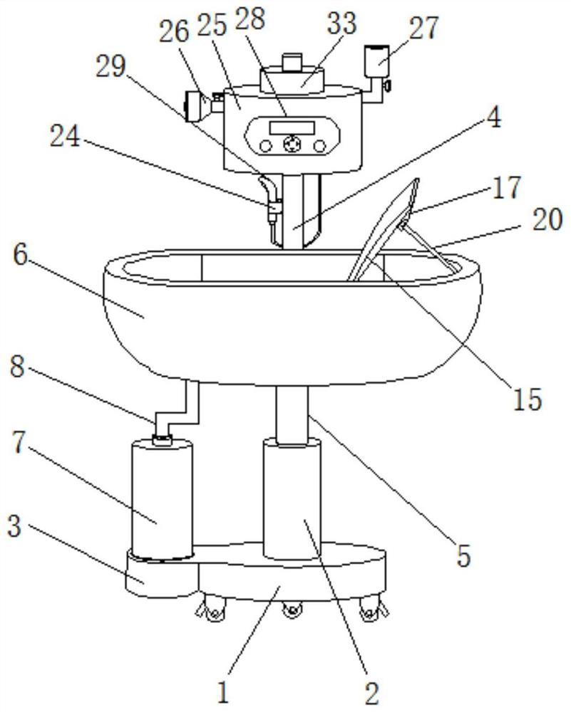 Pediatric nursing anus cleaner convenient to use