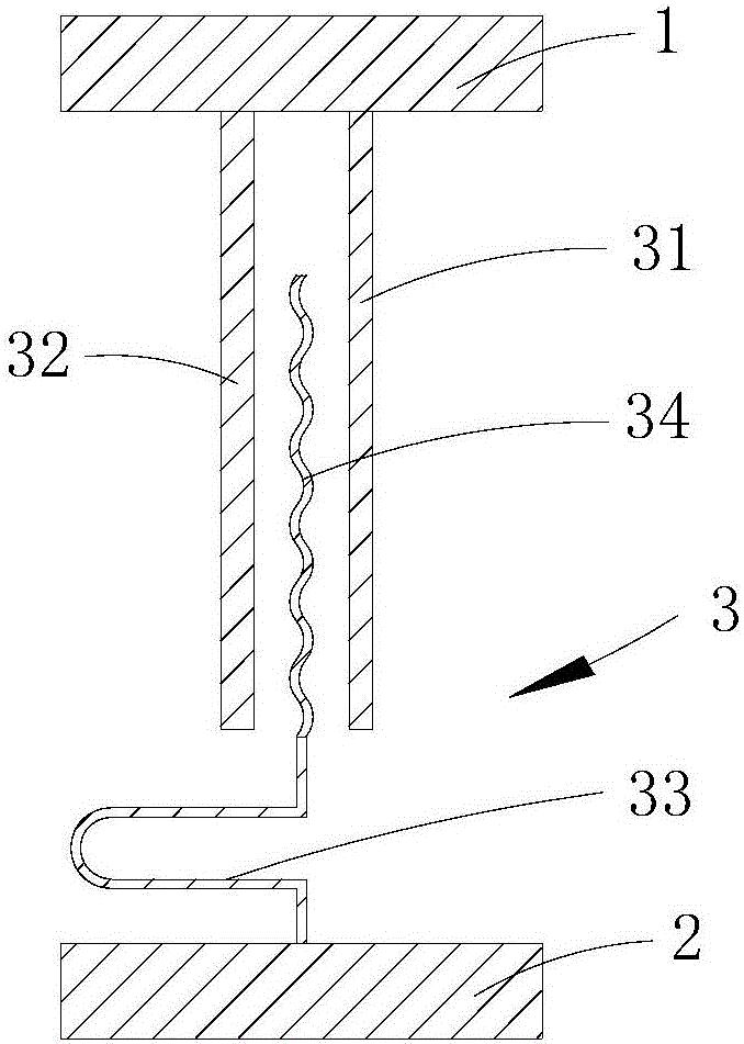 Mechanical follow-up sealing device