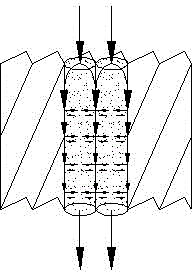 Regular catalytic packing in catalytic distillation column and preparation method of regular catalytic packing