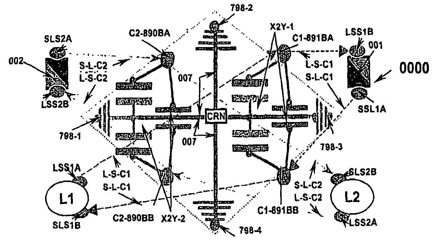 Amalgam of shielding and shielded energy pathways and other elements for single or multiple circuitries with common reference node