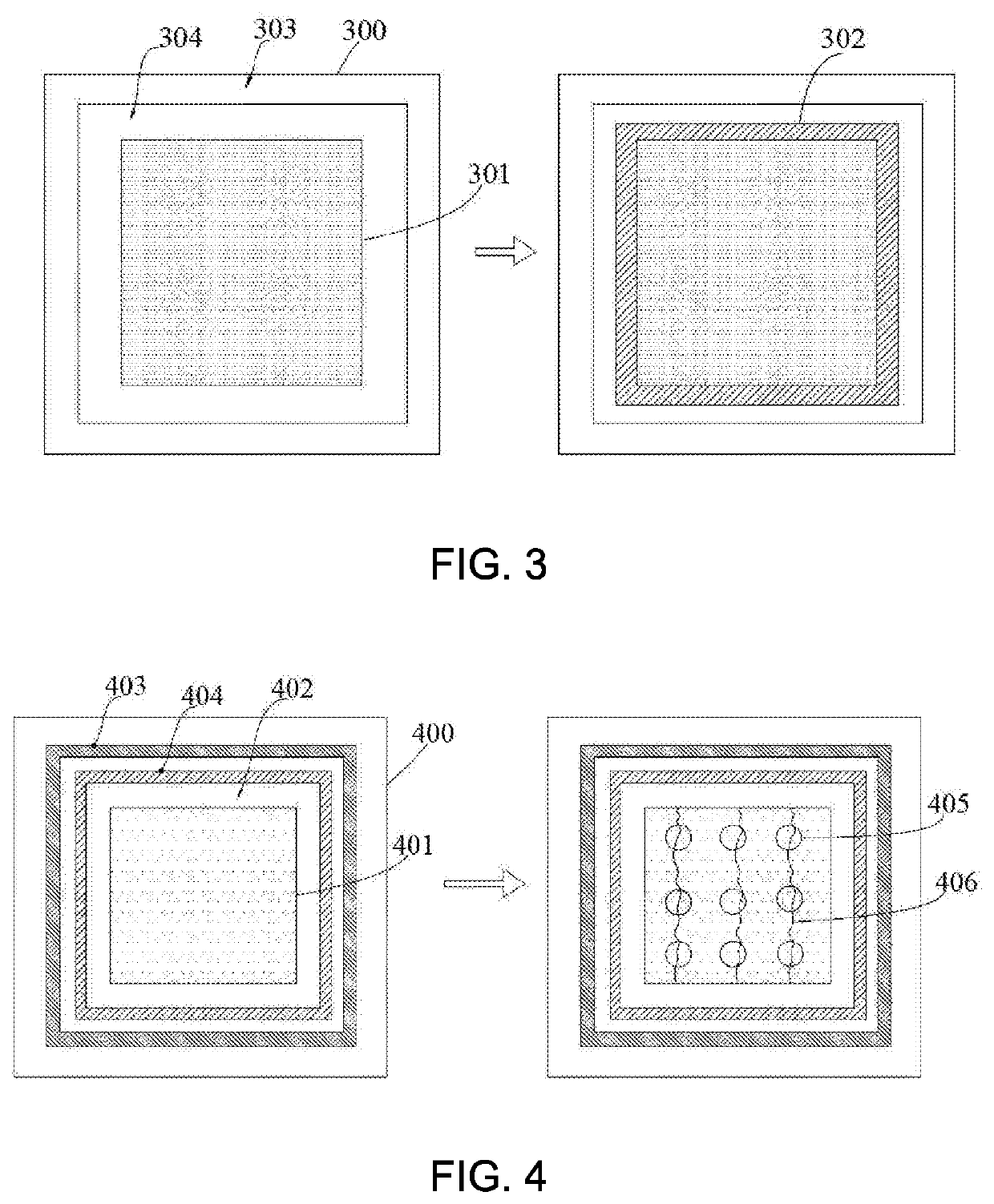 Display panel packaging method and packaging structure each having laminated structure of water-blocking layer and light-absorbing adhesive layer