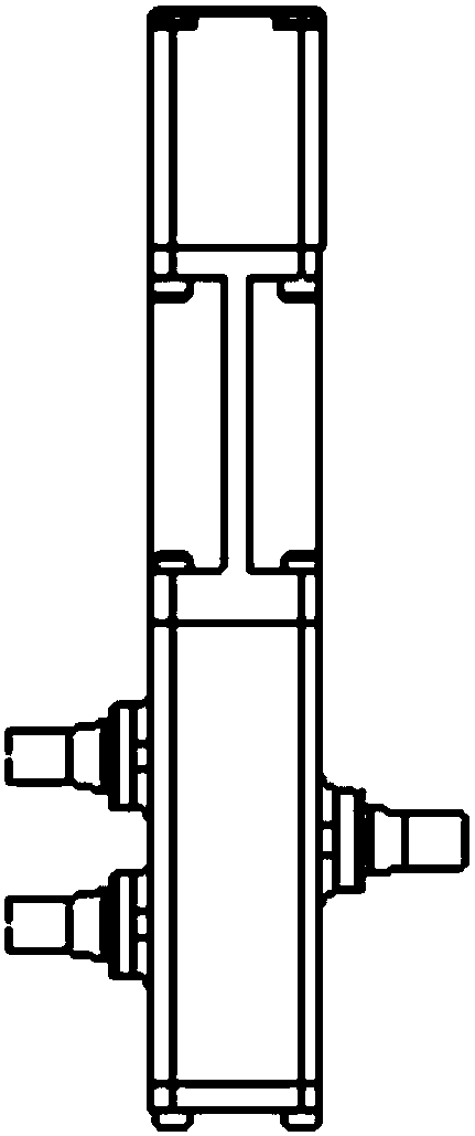 Temperature control valve based on corrugated pipe structure