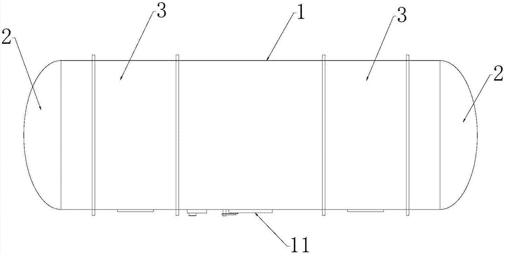 A hypobaric chamber structure