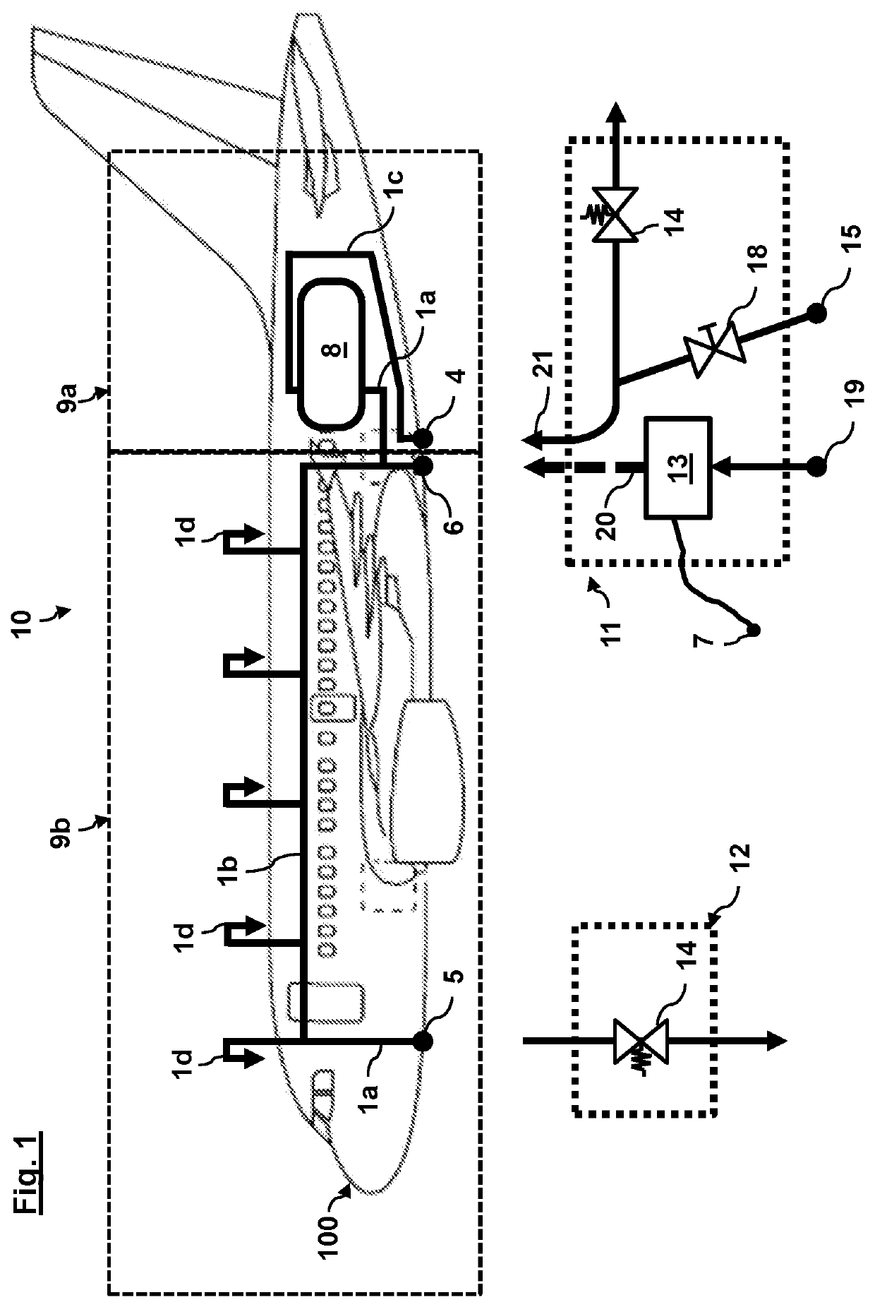 Method For Disinfecting A Water System Of An Aircraft