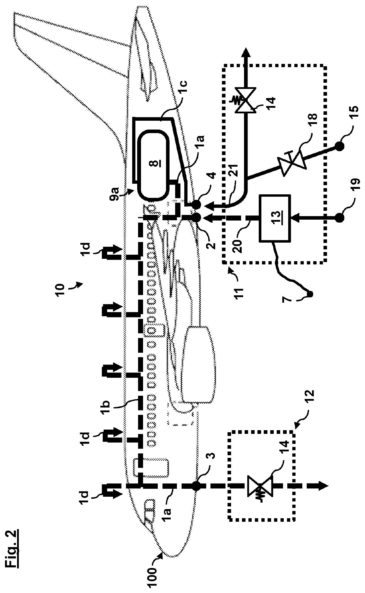 Method For Disinfecting A Water System Of An Aircraft