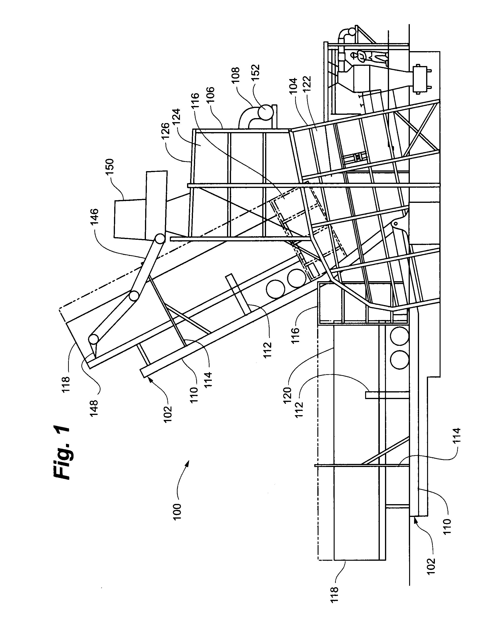 Truck dumper dust control